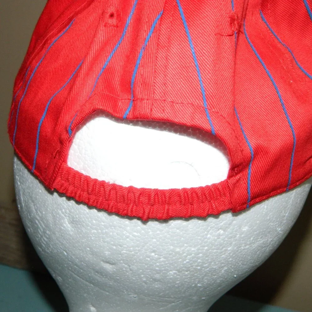 Vintage Little Slugger Pinstripe Baseball Cap Hat RARE (C-17)